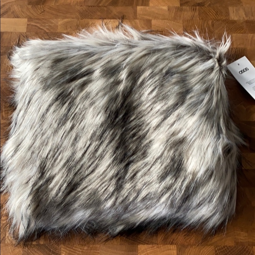 SOLD Asos Fur Clutch